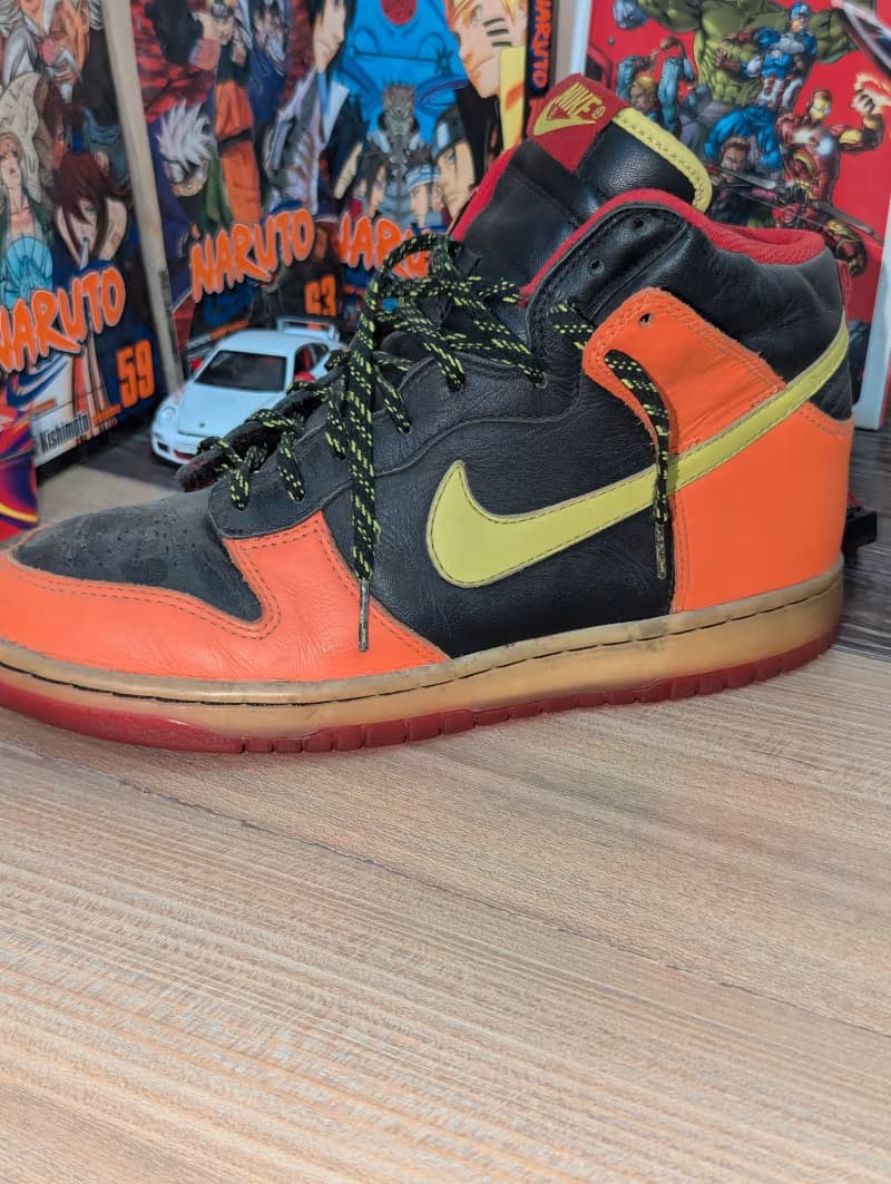 Nike cactus orange blaze sb high