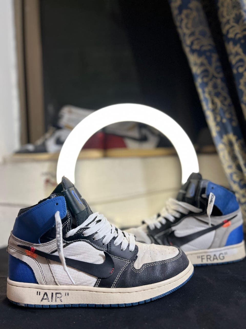 Jordan 1 high x off white collab heyy