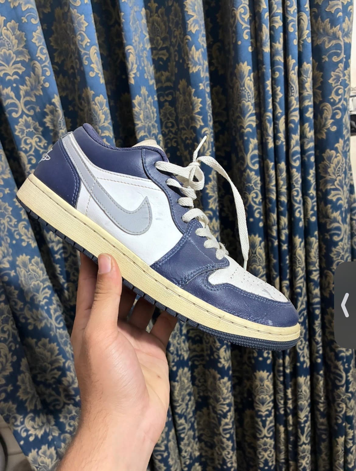 Jordan 1 low mystic blue