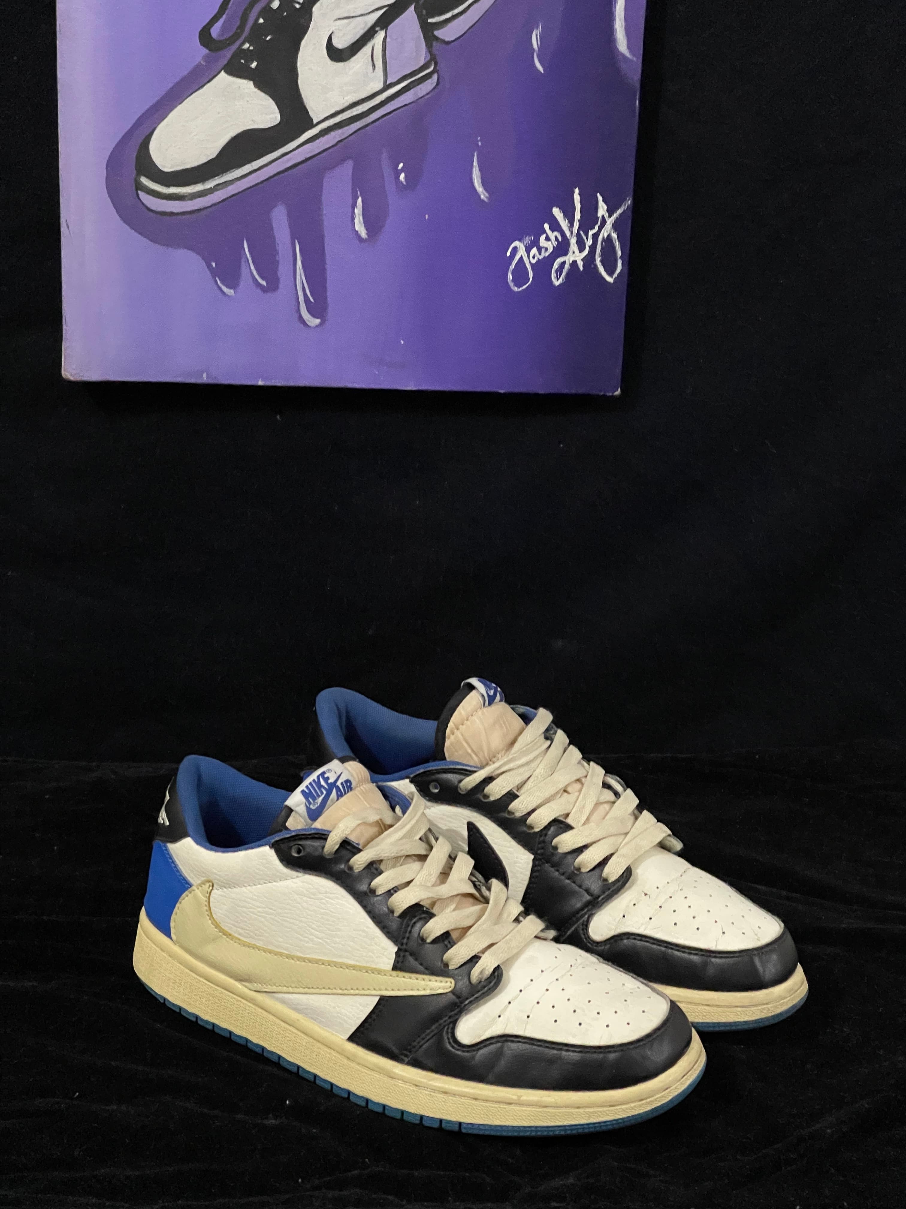 Jordan 1 low Travis Scott fragment