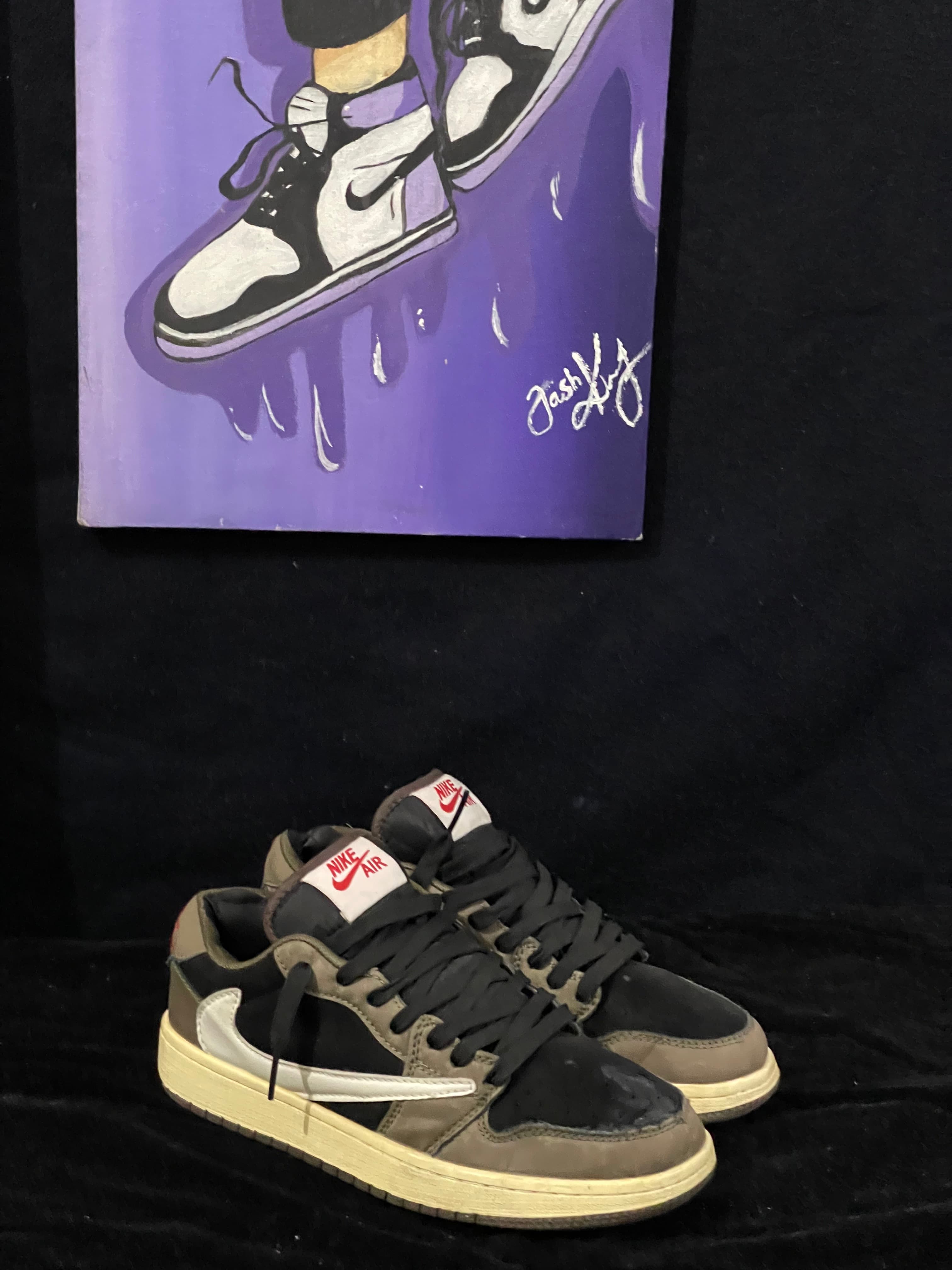 Jordan 1 liw x Travis Scott mocha