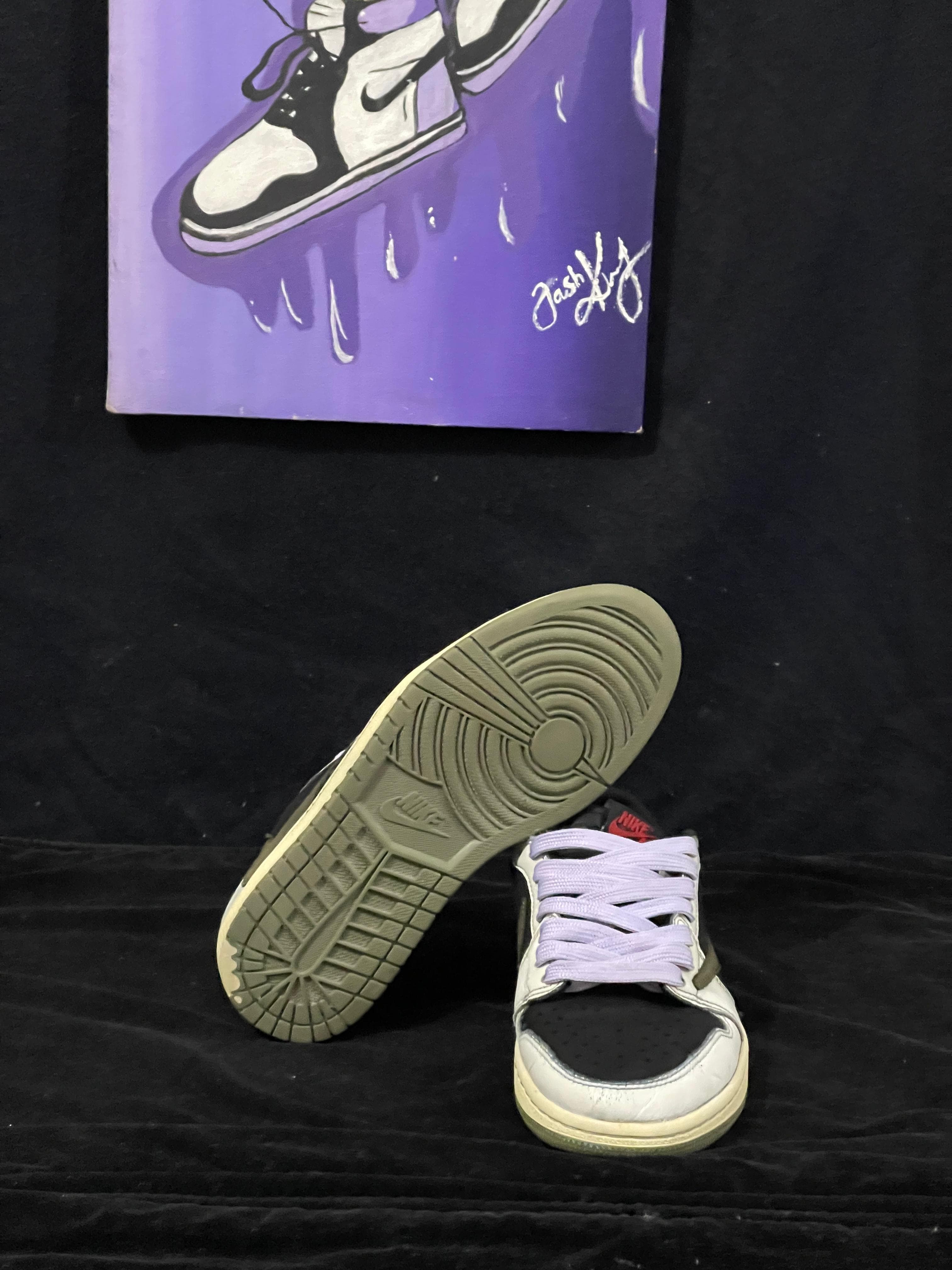 Jordan 1 low travis scott olive