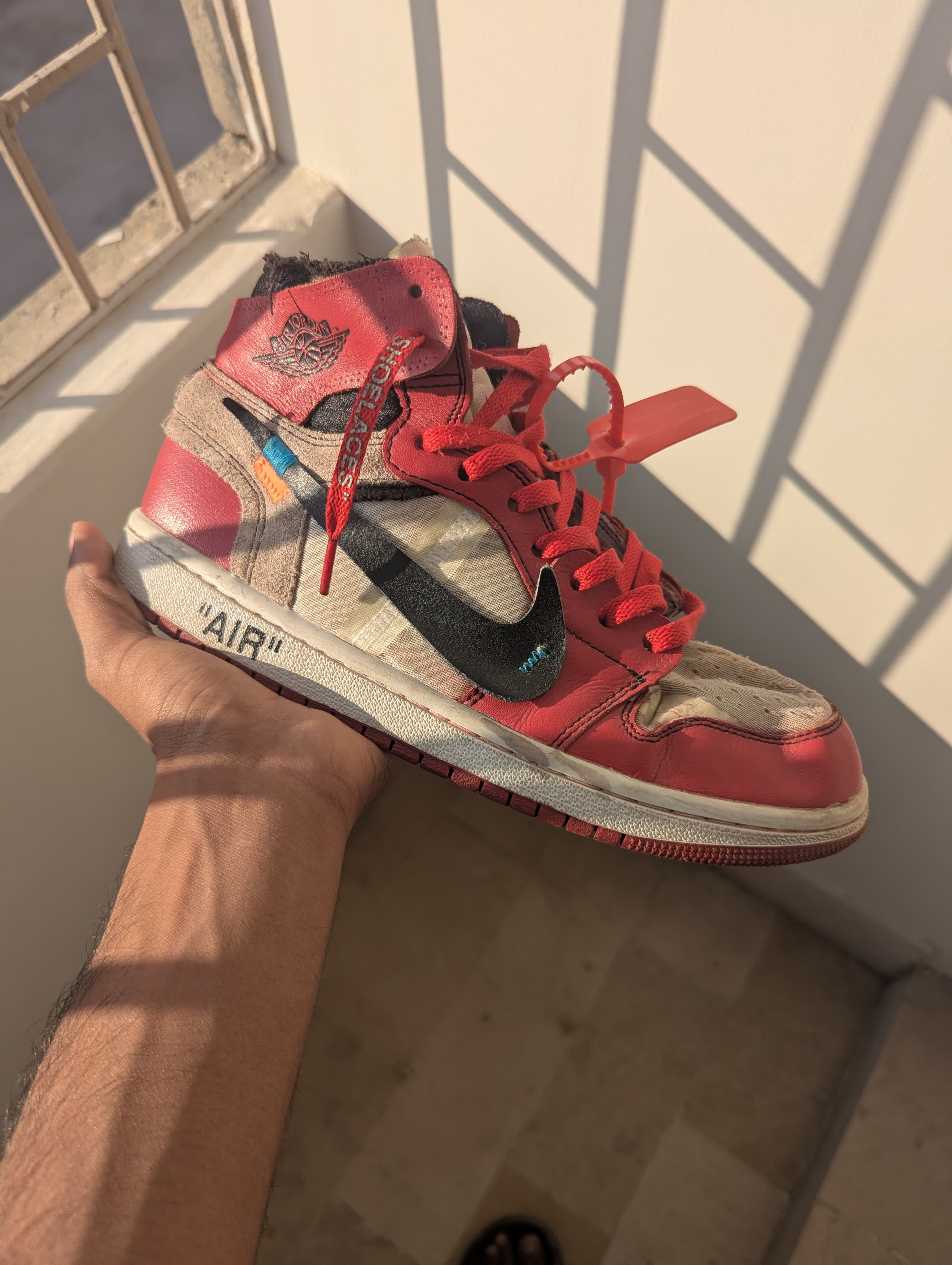 Jordon q Chicago off white