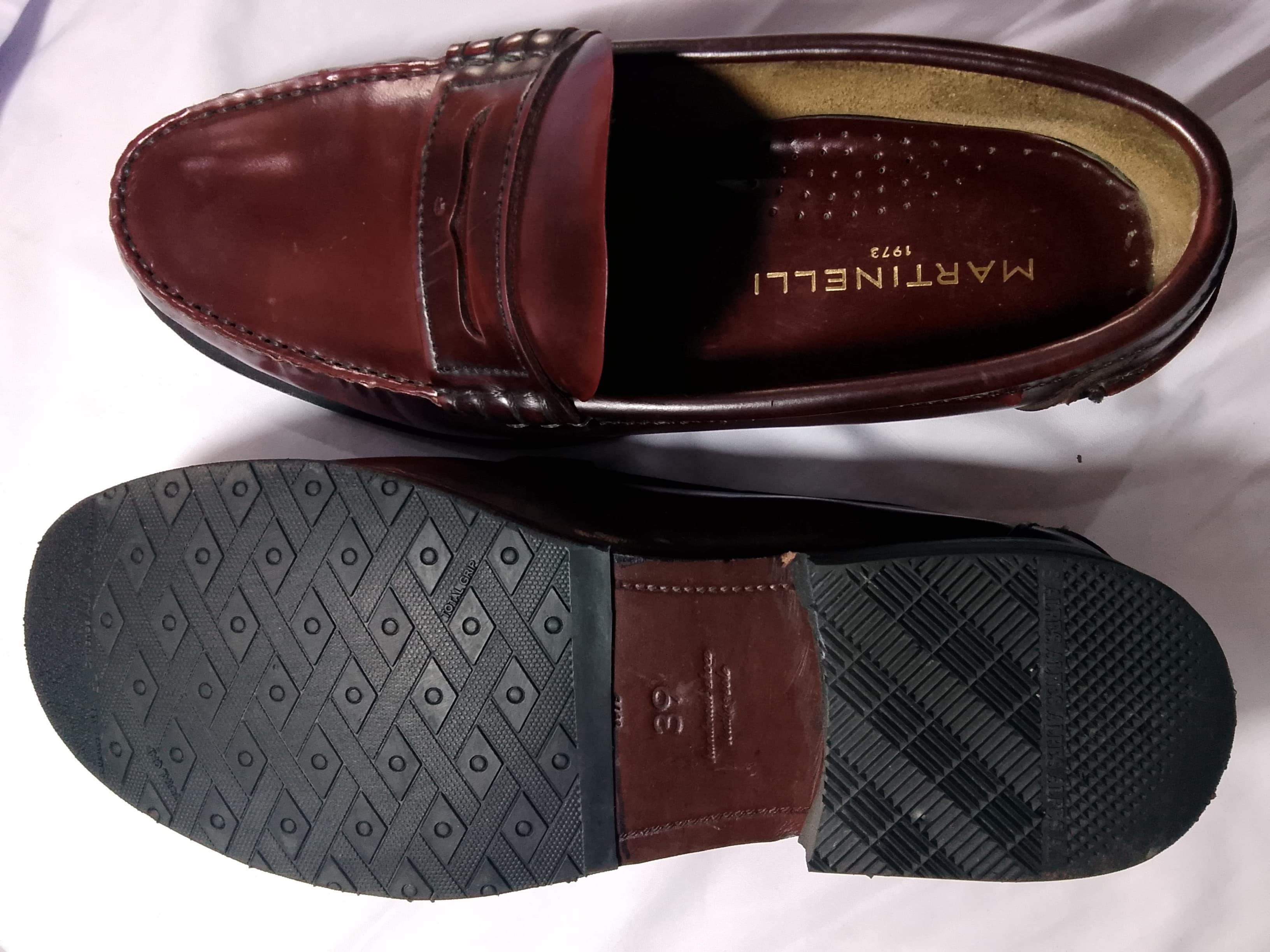 Martinelli penny loafers Handmade