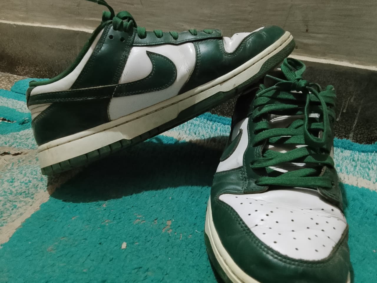 Nike Dunk Green&White